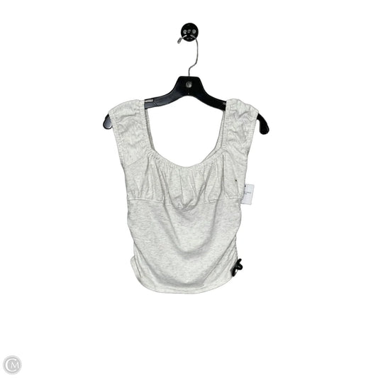 Top Sleeveless By American Eagle In Grey, Size: M