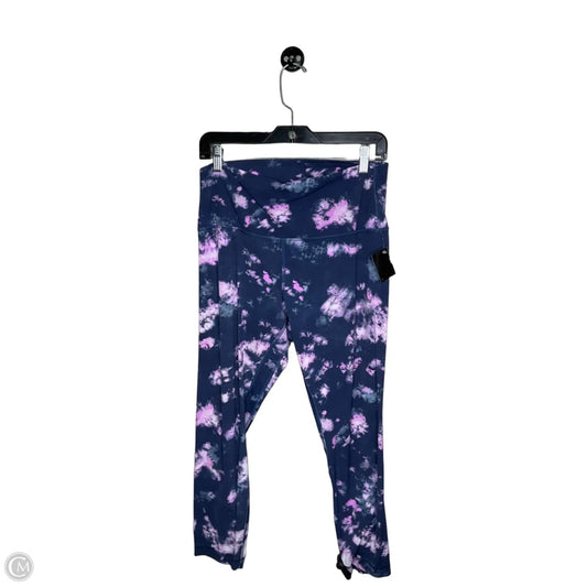Athletic Capris By Lululemon In Navy, Size: 12