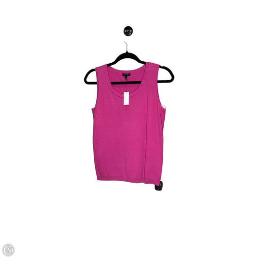 Top Sleeveless Basic By Talbots In Pink, Size: S