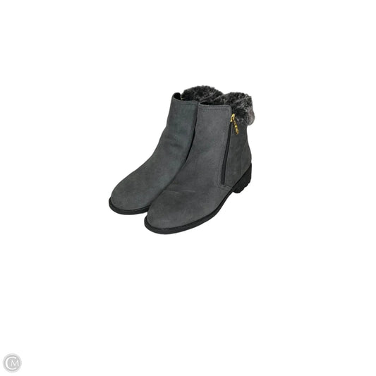 Boots Ankle Flats By Cole-haan In Grey, Size: 7.5