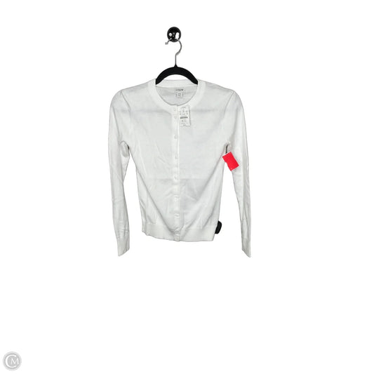 Cardigan By J. Crew In White, Size: Xxs