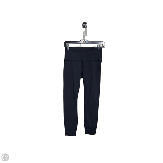 Athletic Capris By Lululemon In Black, Size: 6