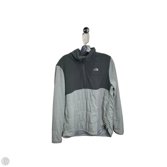Athletic Sweatshirt Collar By The North Face In Grey, Size: L