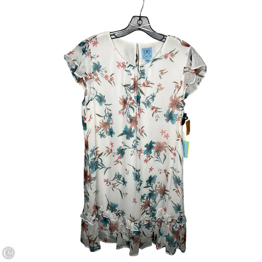 Dress Casual Short By Cece In White, Size: L