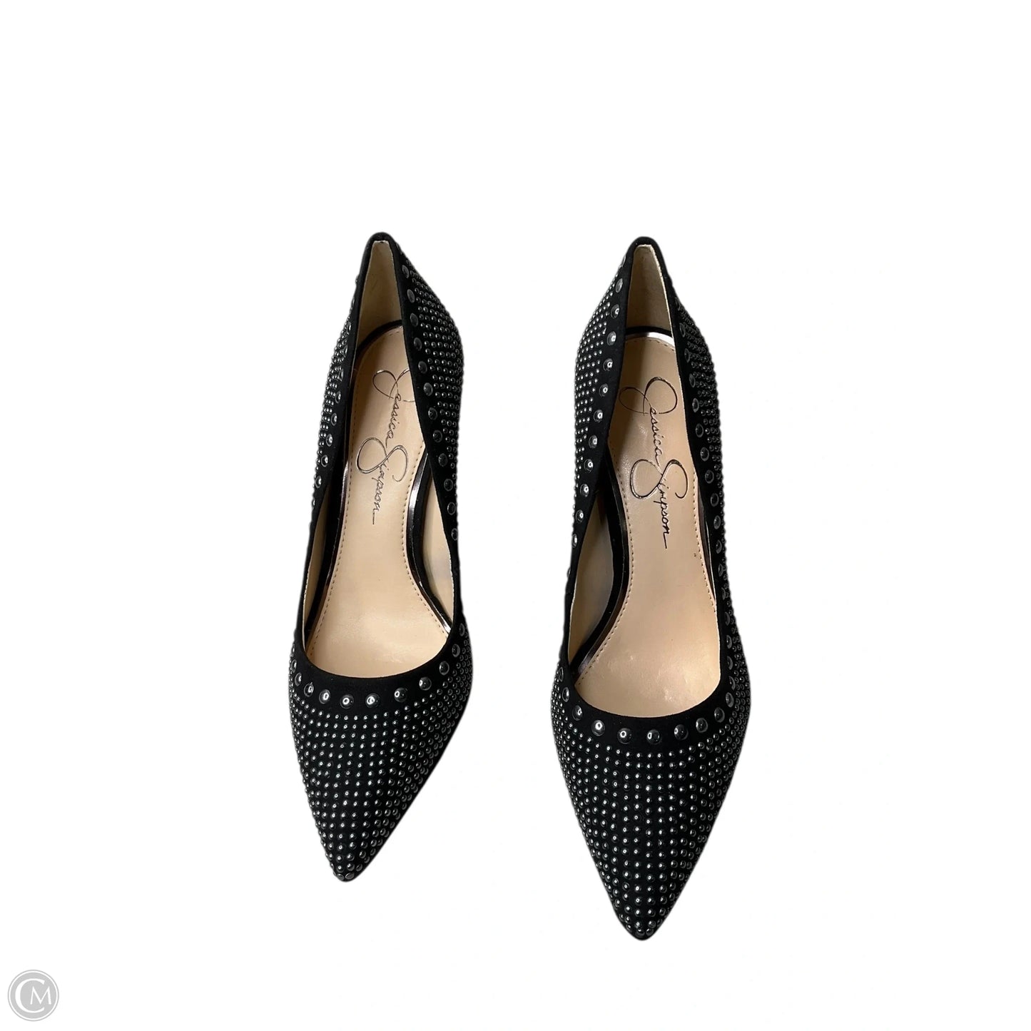 Shoes Heels Kitten By Jessica Simpson In Black, Size: 8