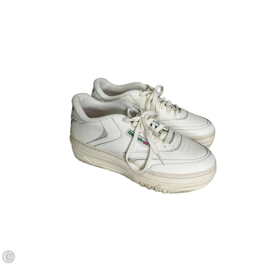 Shoes Athletic By Reebok In Cream, Size: 8.5