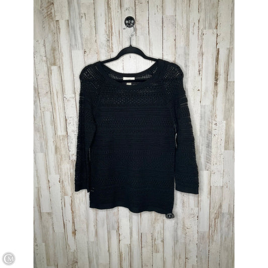 Sweater By Loft In Black, Size: M