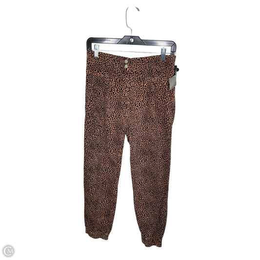 Pants Corduroy By Anthropologie In Animal Print, Size: Xs