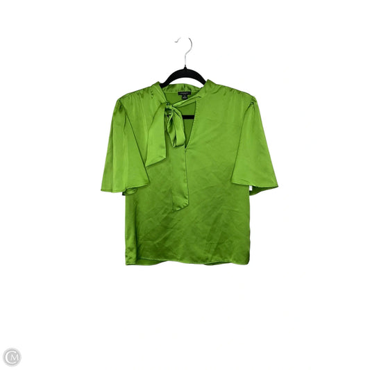 Top Short Sleeve By Ann Taylor In Green, Size: Xs