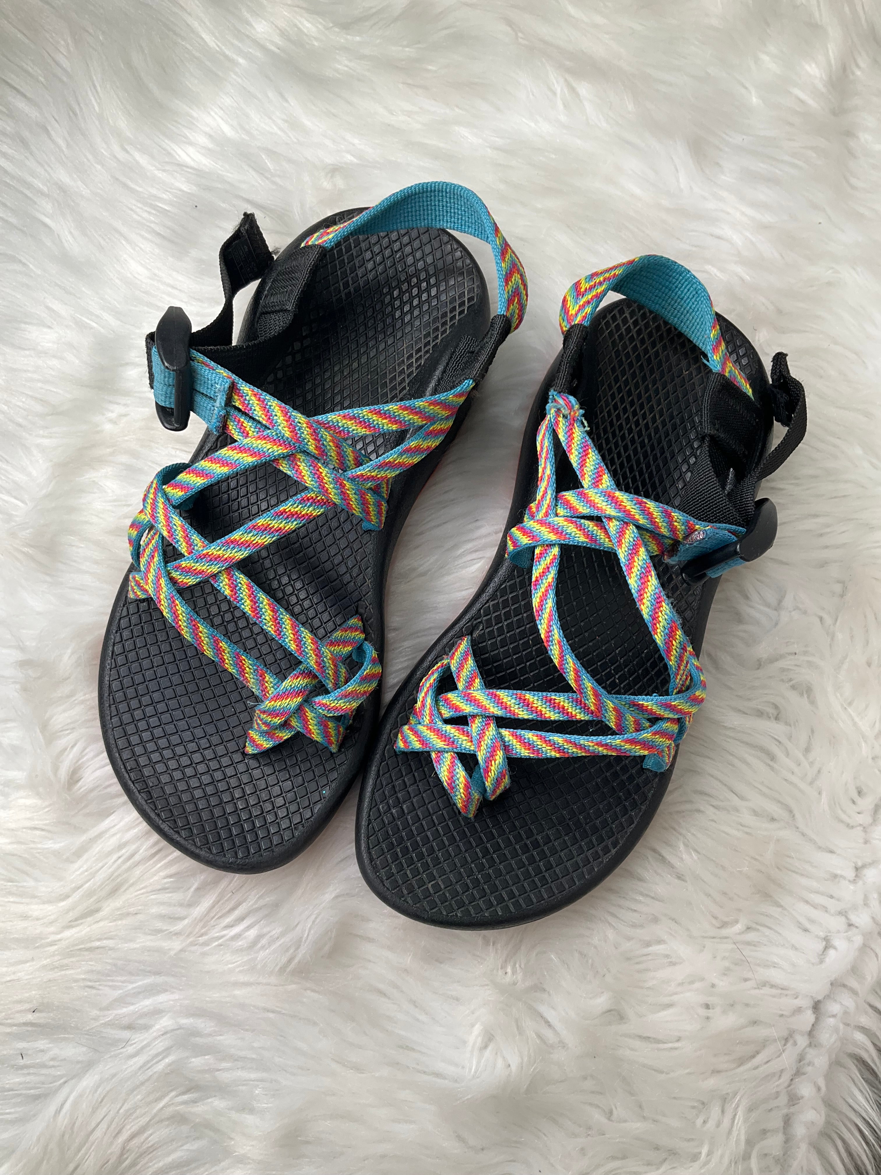 Rainbow chacos on sale online